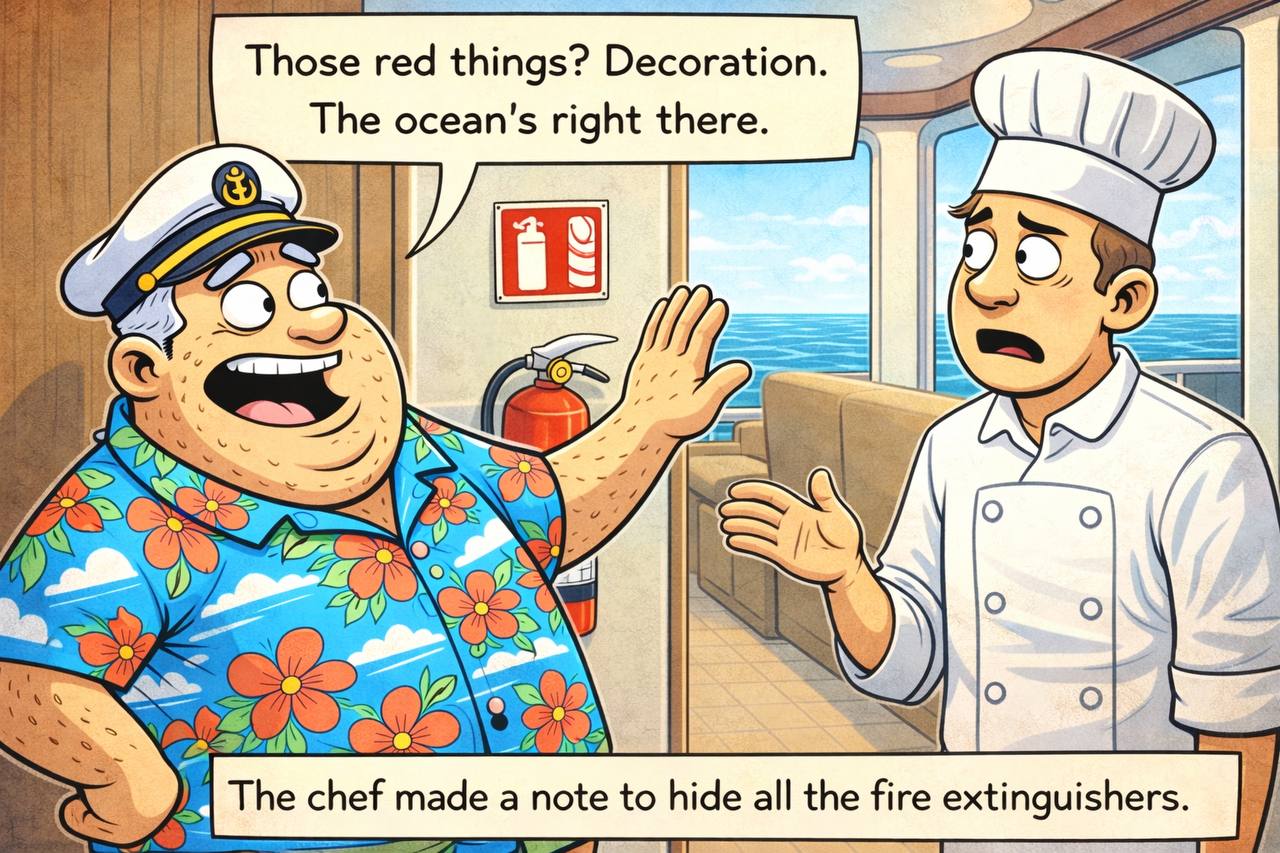 Panel 3: Fire Extinguishers