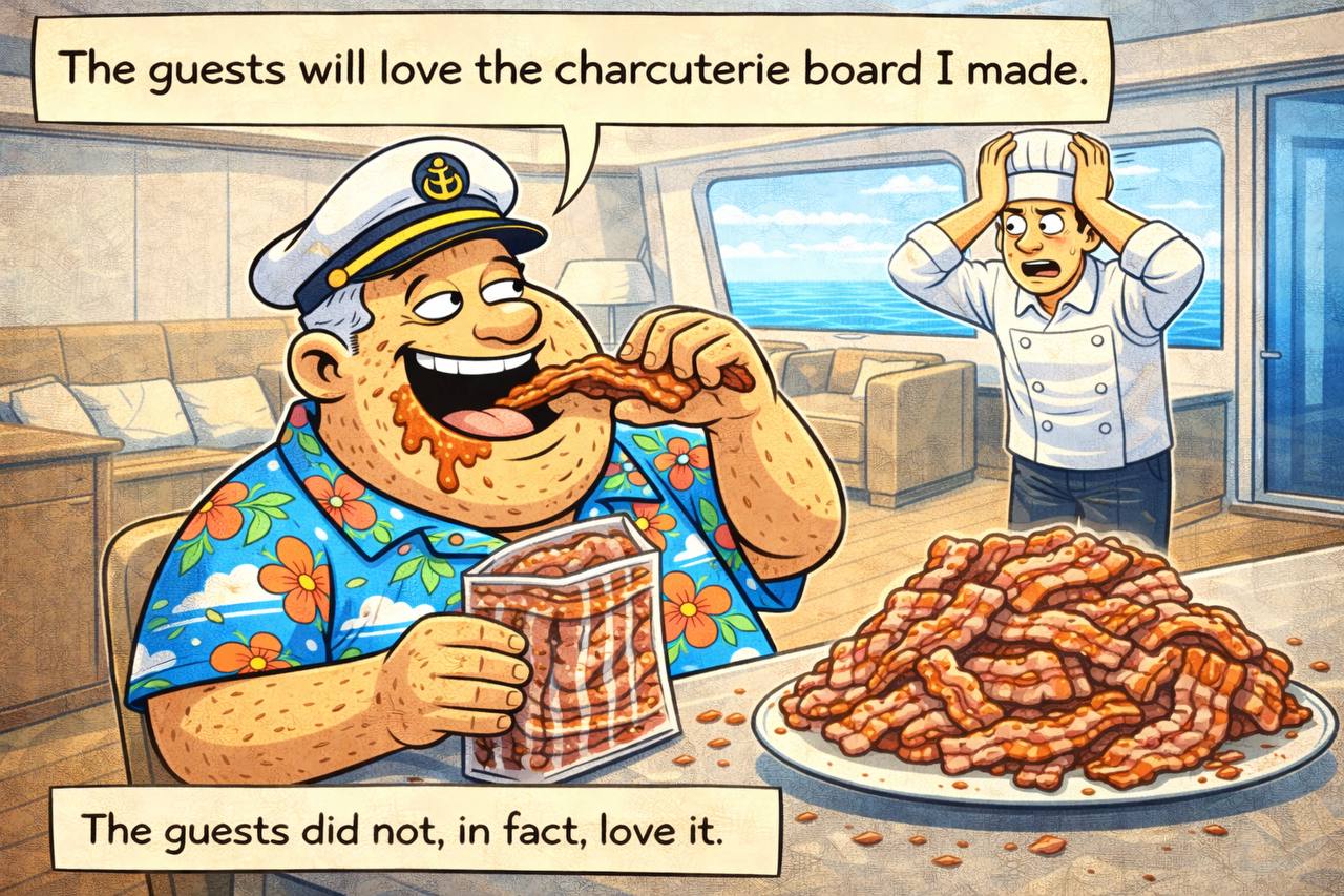 Panel 4: Charcuterie board